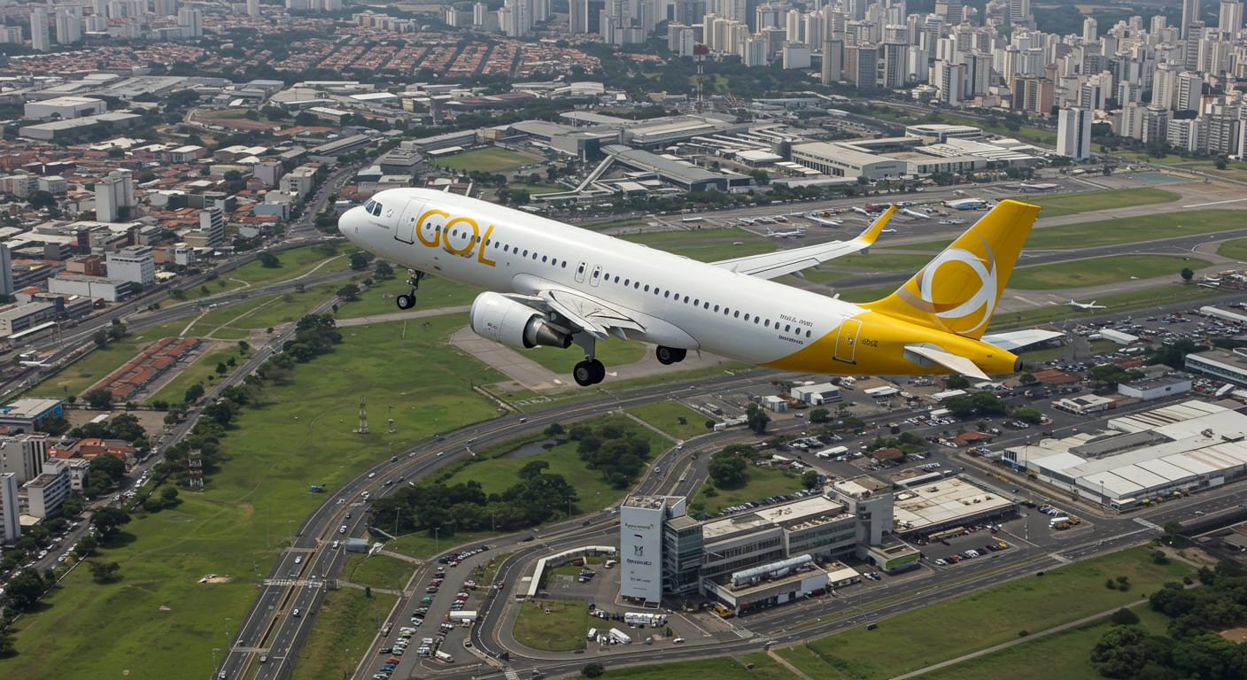 aviao gol linhas aereas