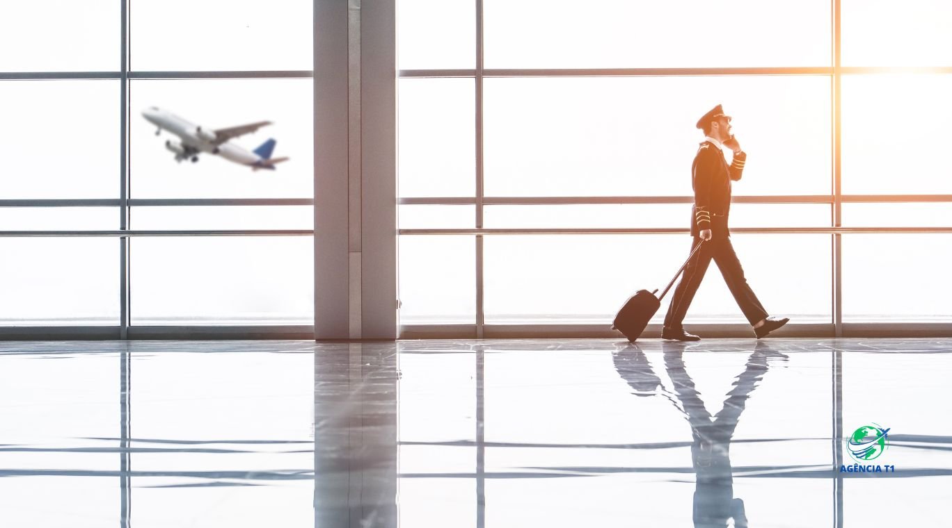 aeroporto parte interna