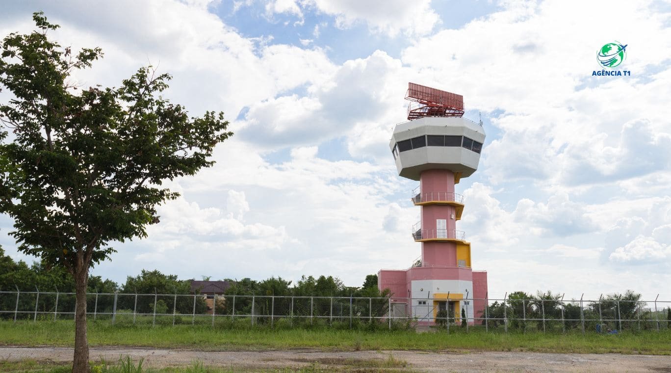 torre de controle de voo